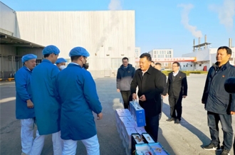 春節(jié)送溫暖，慰問暖人心丨集團(tuán)黨委書記、董事長慰問春節(jié)期間堅(jiān)守崗位的一線職工